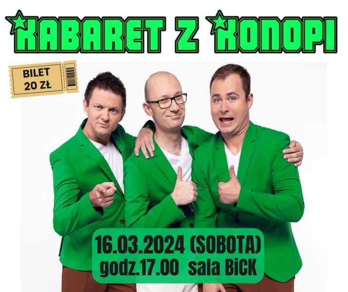 Kabaret z Konopii - odkryj fascynującą historię, osiągnięcia i plany na przyszłość